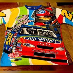 PRISTINE  XL RARE 2000 CHASE JEFF GORDON VINTAGE " BET ON THE RAINBOW" TSHIRT